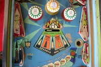 Image # 53327: Gay 90's Sample Middle Playfield 
(Cabinet serial number 61361.)