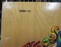 Image # 74713: Gemini NOS Playfield - Model Number