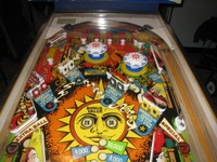 Image # 50266: Gemini Upper Playfield 
(Serial number 4249.)